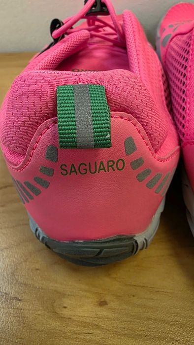 Pantofi barefoot SAGUARO roz mărimea 41, branț 25 cm