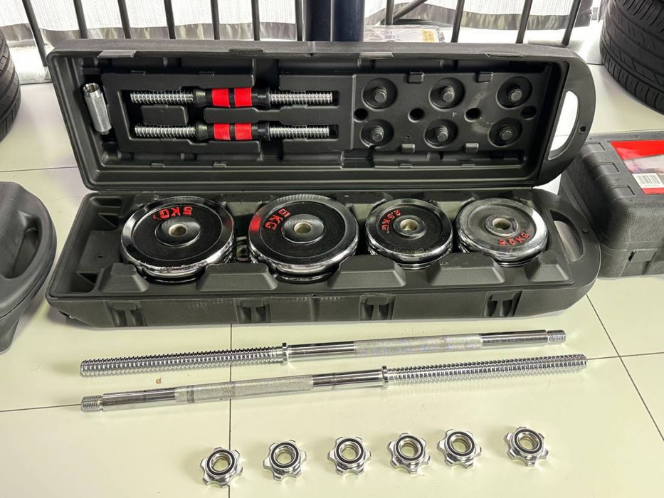 набор гантелей 55кг 50кг 30кг 20кг