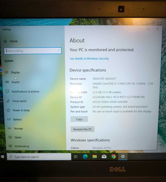 Laptop, Dell latitude Ultrabook E7450