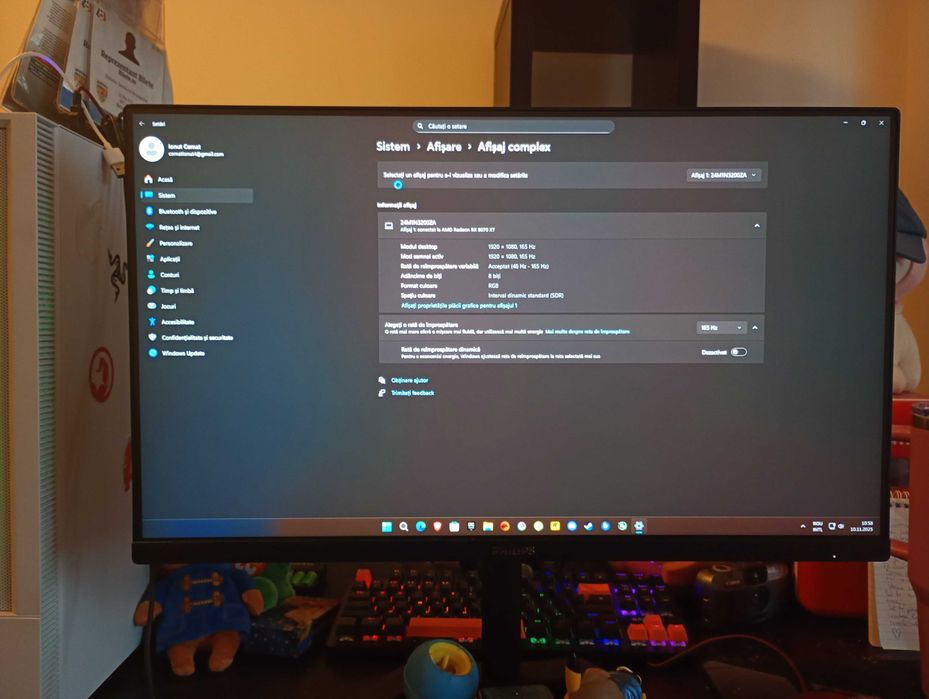 Monitor Philips 165hz