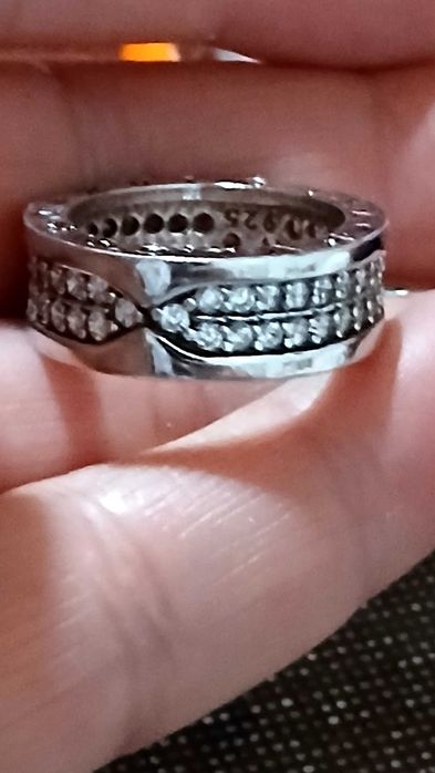 Vand inel argint bvulgari m18 mm 600 lei