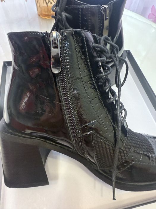 Ботильоны демисезонные, б/у.