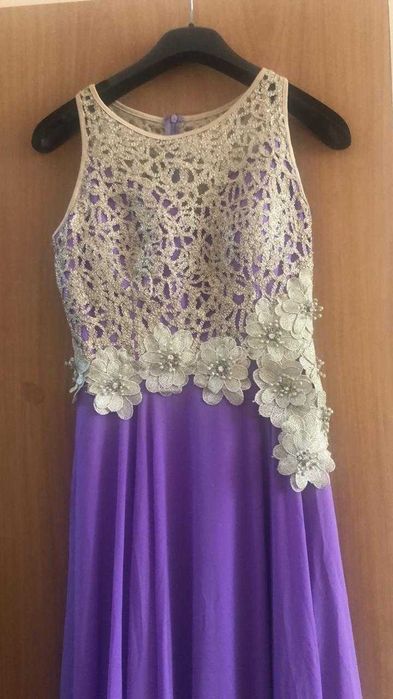 платье вечернее ,кружево шифон