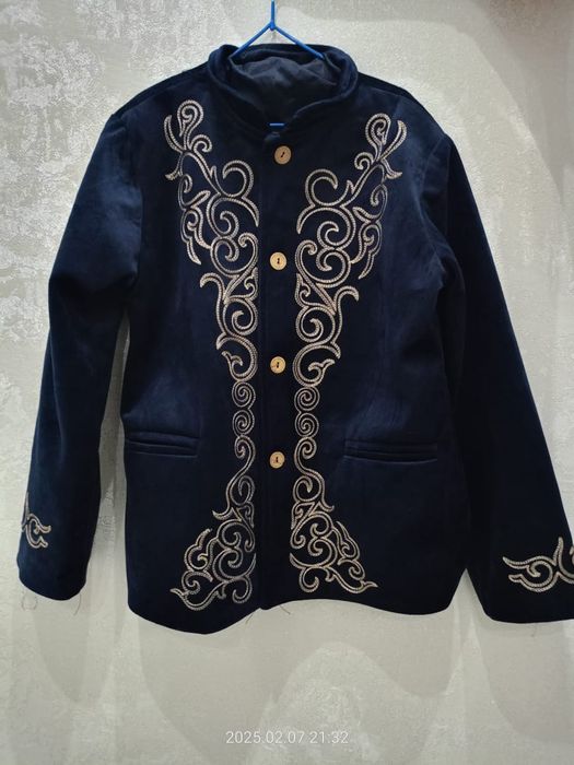 Ұлттық пиджак қамзол балаға 7-9 жасар