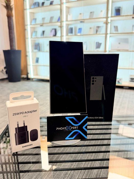 PhoneXpert SH - Samsung Galaxy S24 Ultra 256GB Titanium Black Excelent #97379