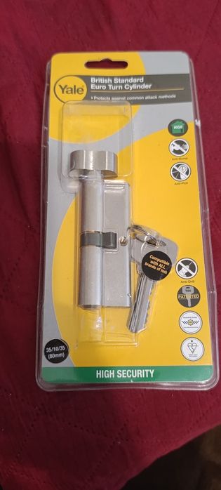 Lot 16 cilindri (butuci) încuietoare uși YALE, AGB, ERA, City safe, hardware, supreme- Noi/Sigilați