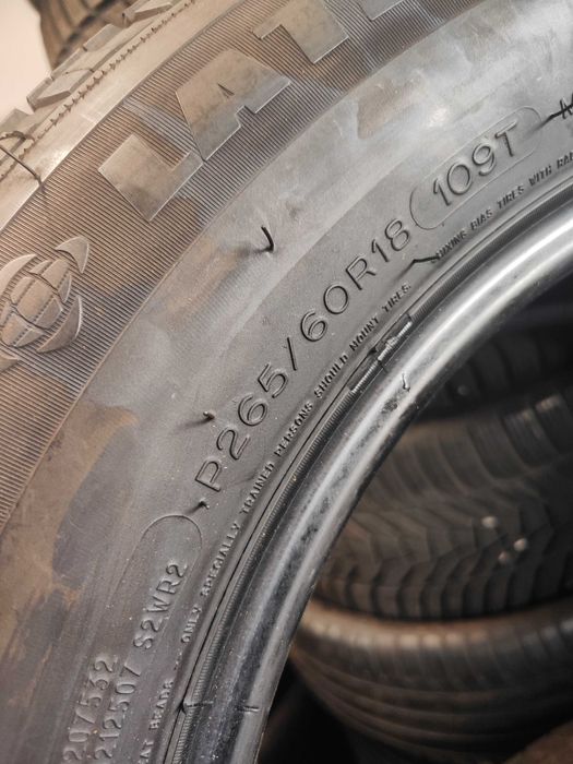 4бр.зимни гуми 265/60/18 Michelin
