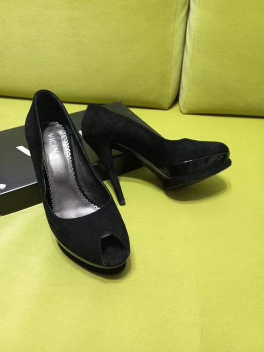 Pantofi piele întoarsă