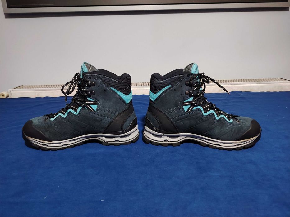 MEINDL ghete din piele, cu GoreTex, mărimea 39,5, interior 24,5 cm.