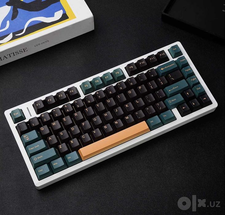 GMK Marrs Green Keycaps/ Кейкапы для клавиатуры