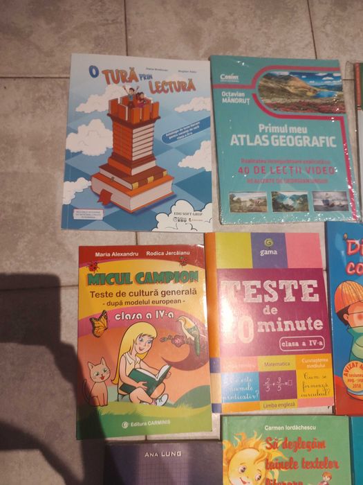 Lot 9 culegeri clasa a IV-a