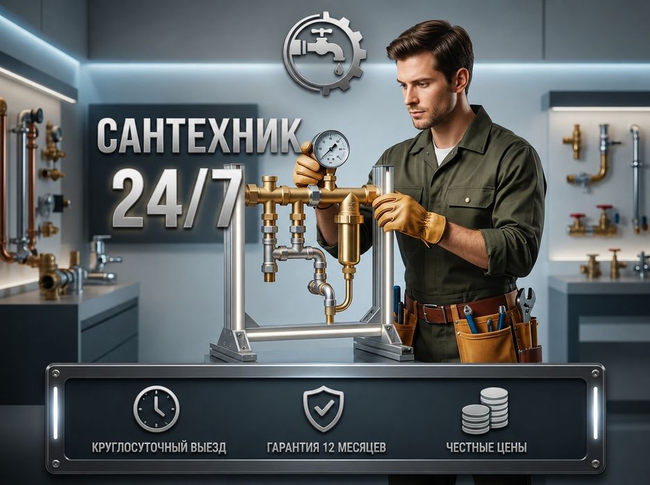 Сантехник в ташкенте 24/7