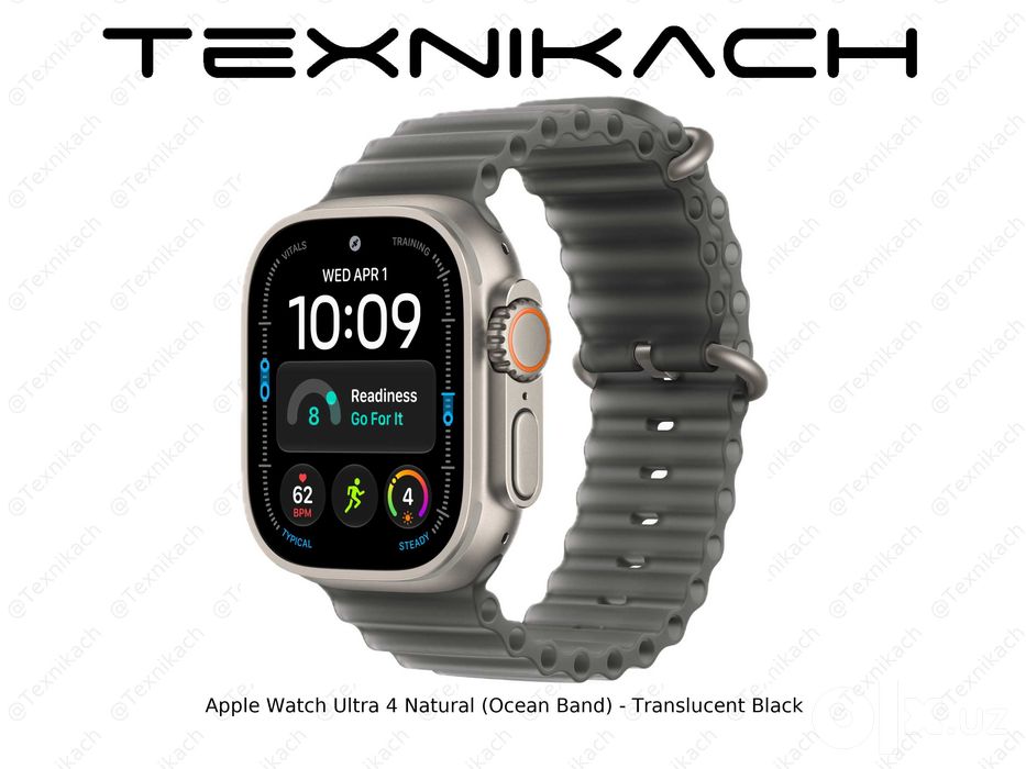 Apple Watch Ultra 4 Natural (Ocean Band) • Доставка