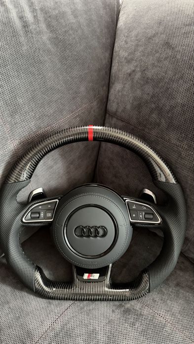 Карбонови волани за Ауди А6 А7 А8