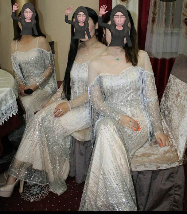 Платья трио көйлек