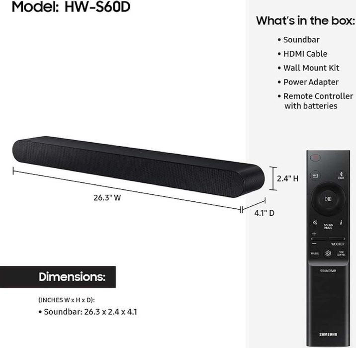 Мощен саундбар Samsung 200w