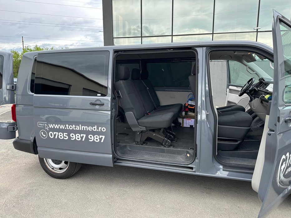 Volkswagen Transporter T6 Long, 7+1 locuri, 2.0 TDI, 150CP, An 2017