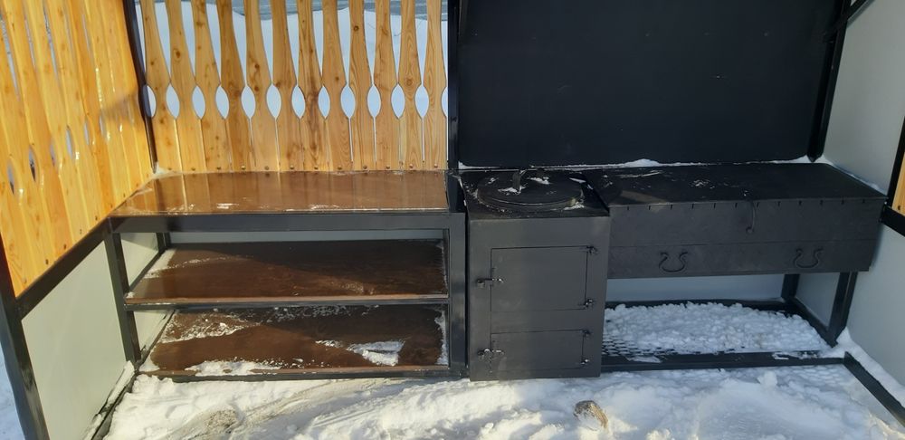 Мангальная зона.