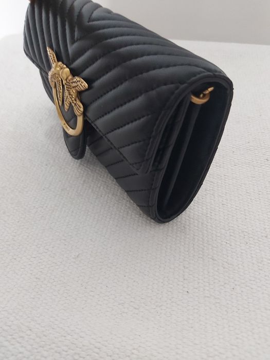 Pinko love heart chevron