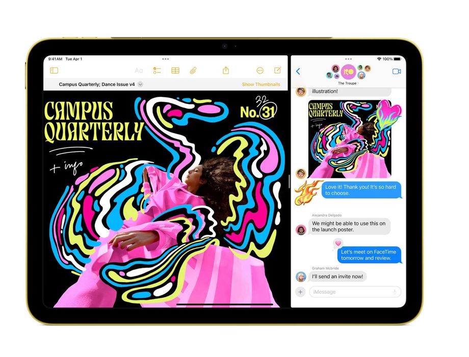 Apple IPad 10 (2022) 64GB – Ca Nou – Fără Zgârieturi – Husă Inclusă