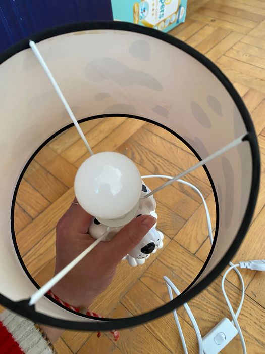 Нощна лампа костенурка и порцеланово куче