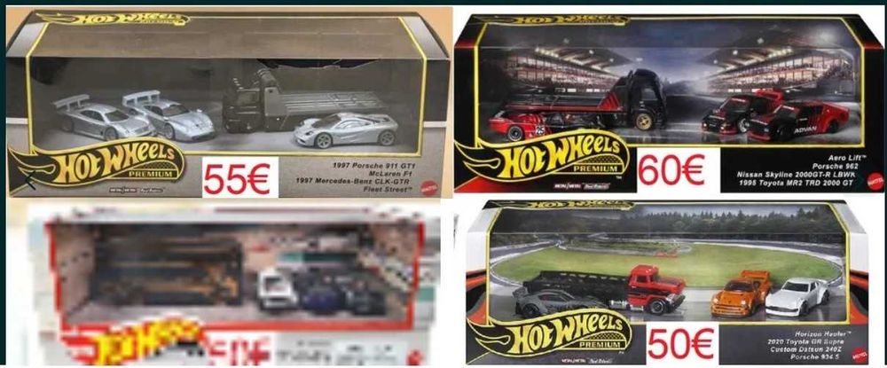 Hot Wheels BMW, Mercedes