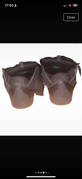 papuci lanvin black negri 43