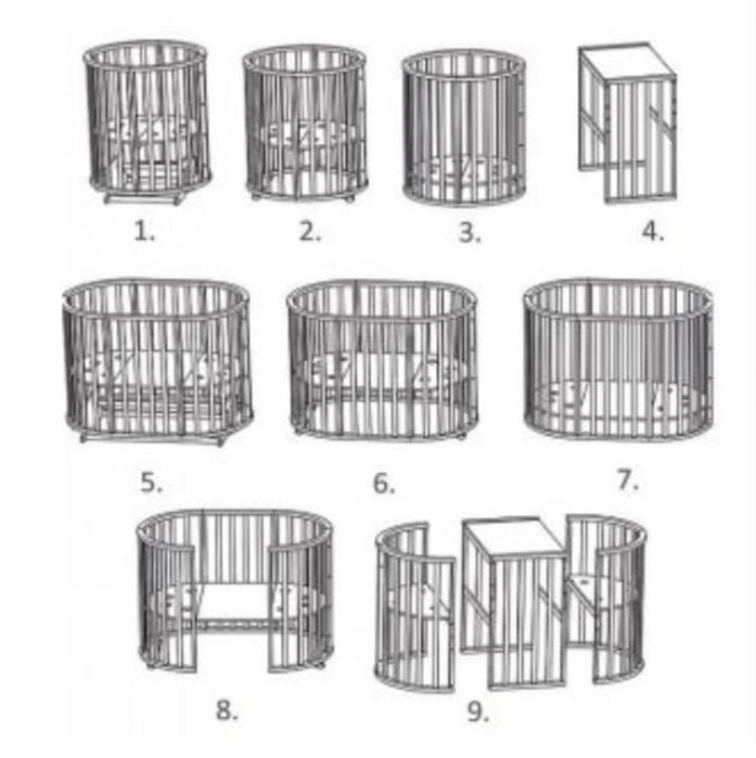 Детская кровать трансформер