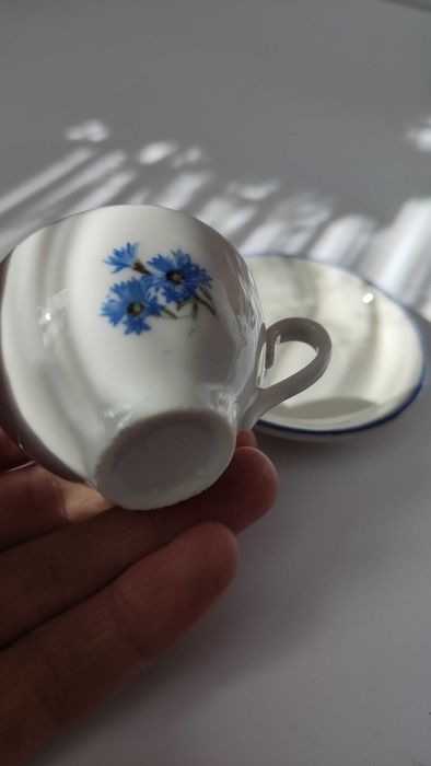 Кукленски порцеланов сервиз нов, в кутия