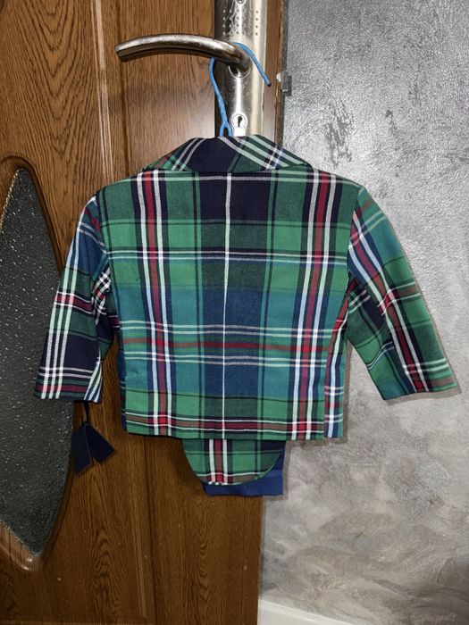 Costum elegant băiețel 3-6 luni – nou, cu etichetă
