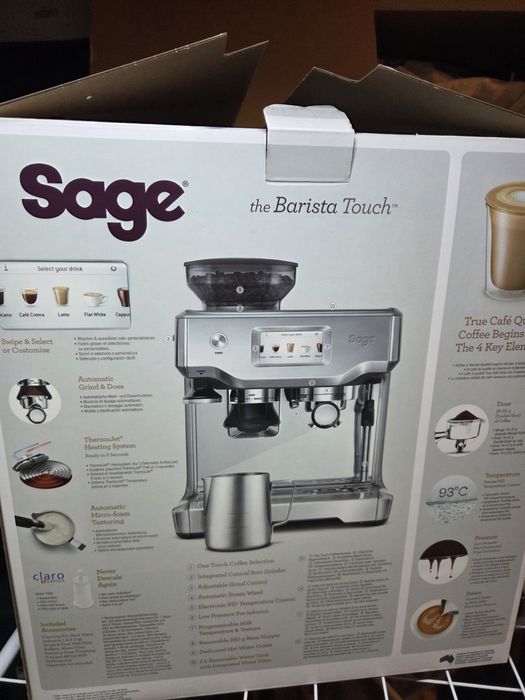 Sage Barista Touch, еспресо машина