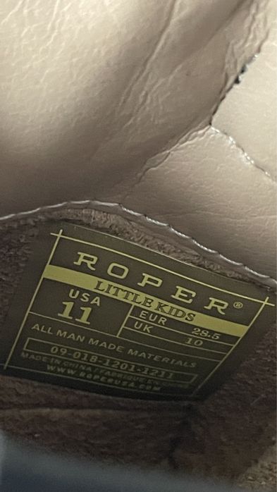 Детски каубойски ботуши  номер 28.5