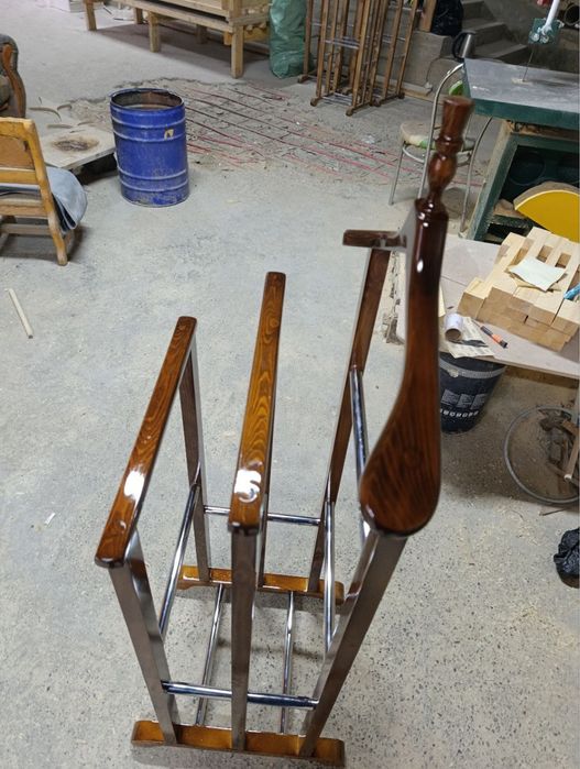 Вешалка для одежды сенйор Вешалка для костюм брюк вишилка напольная