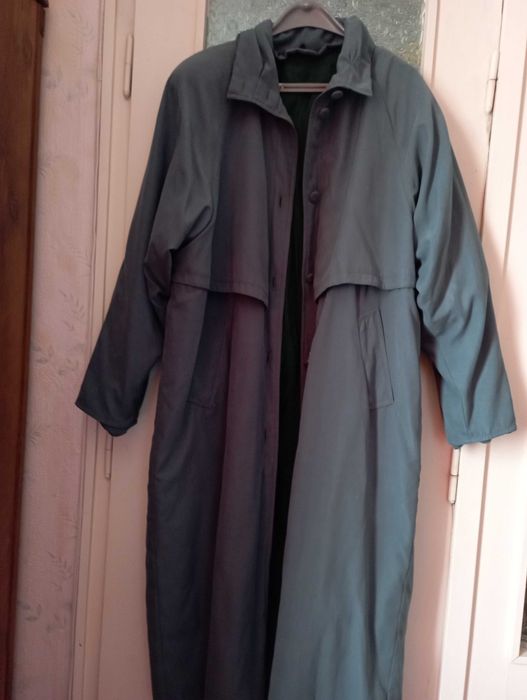 Дамски дълъг шлифер № 54 с дебела сваляща се подплата