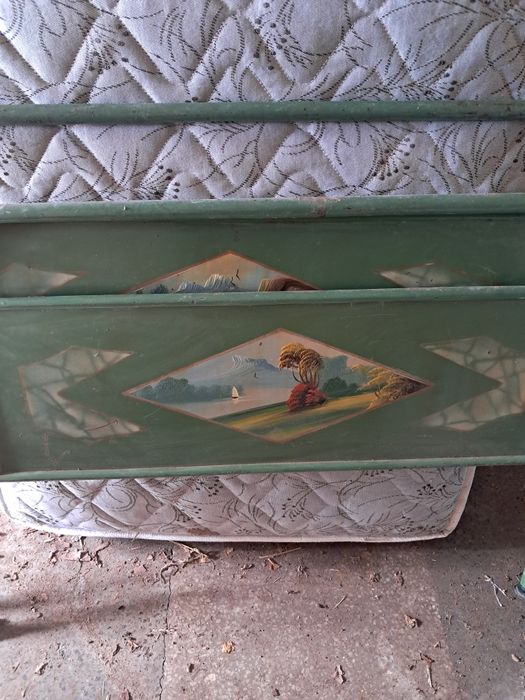 Табли за легло,стари ръчно рисувани