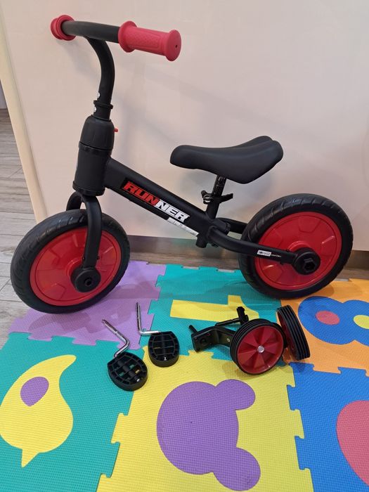 Lorelli колело Runner 2в1 Black&Red