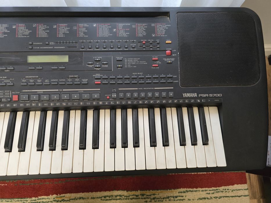 Orga Yamaha PSR-5700 cu discheta  suna fenomenal pt cunoscatori si pas