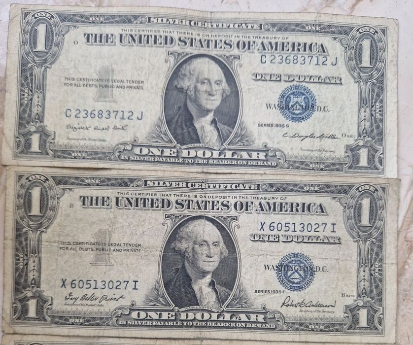 1 долар 1935г 2 броя