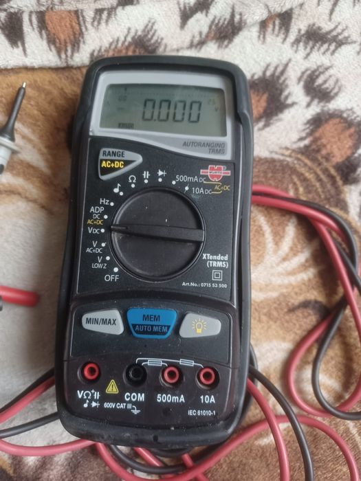 Multimetru digital marca wurth x-tended (TRMS) perfect funcțional