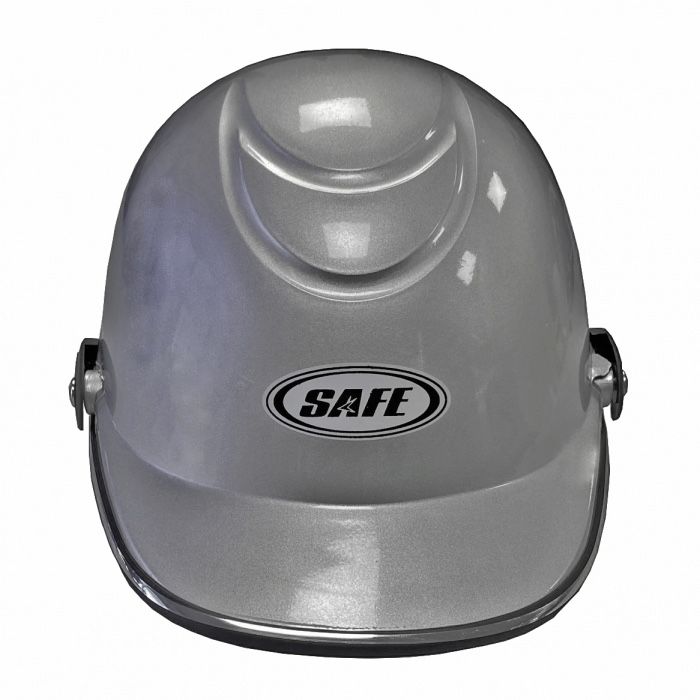 Моторна каска – сив гланц, лека и удобна