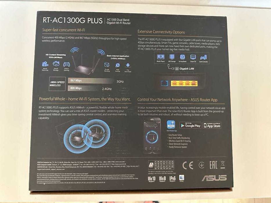 Wifi Router ASUS AC1300 Dual Band / 2.4G / 5G