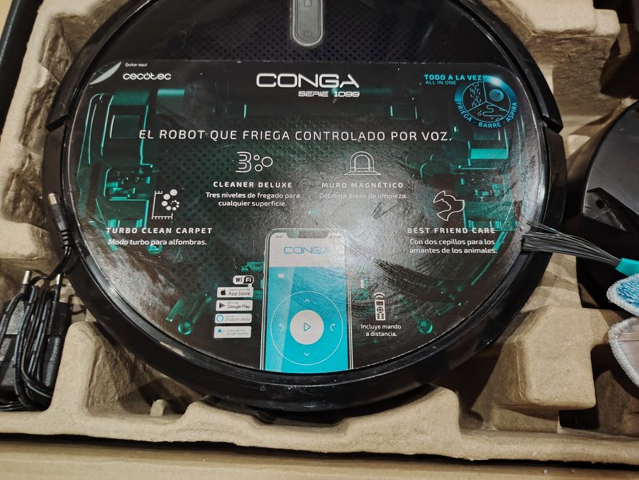 Прахосмукачка робот Conga 1099 Connected