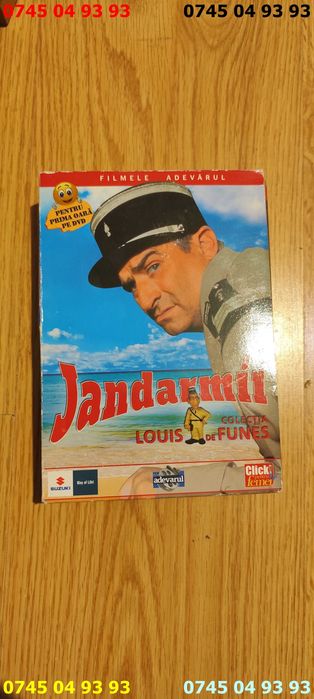 colectia Jandarmii cu LOUIS de FUNES 5 dvd noi
