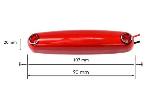 10 X Lampa gabarit laterala auto Led Neon 12–24V ROSIE