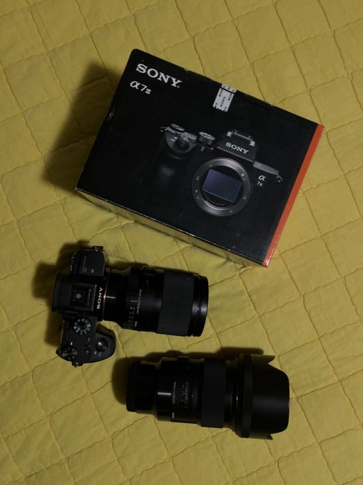 Sony a7III, Sigma 35mm и 50mm