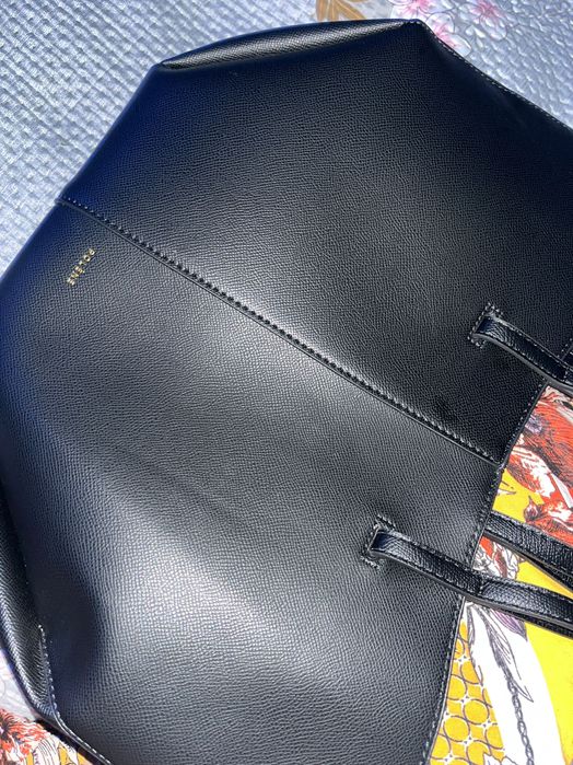 Сумка шоппер Poline экокожа черный