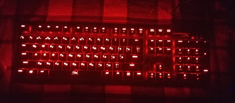 клавиатура Hyperx alloy fps
