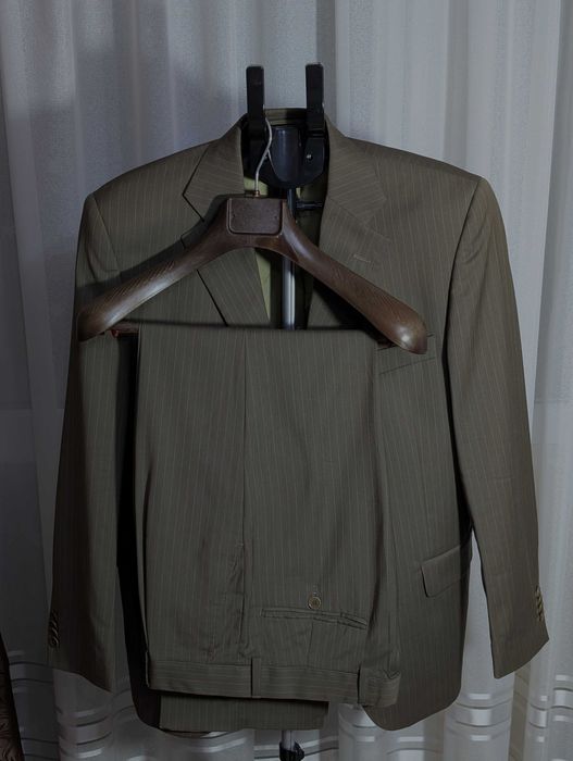 Costum Bigotti Gatsby 2, marime 48, talie I, 100% lana