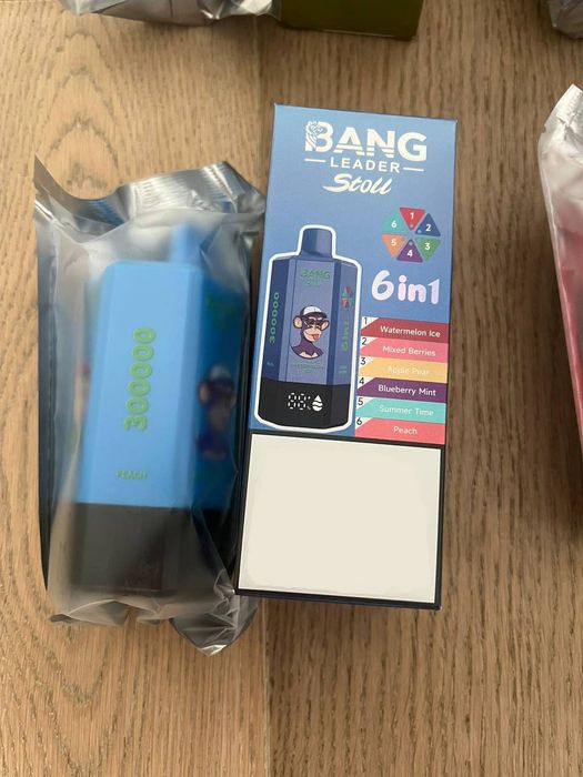 Vape 6 in 1 Sigilat | 300K, 300.000 Pufuri | Mai Multe Modele și Arome Disponibile | USB-C + LED