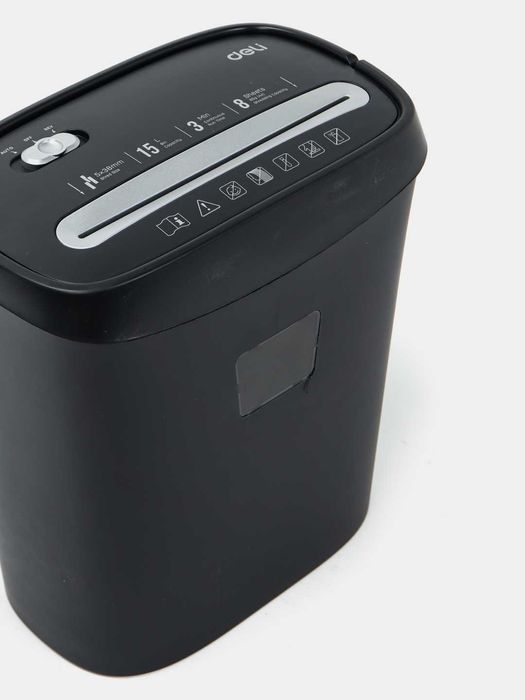 Уничтожитель для бумаг (Шредер) Deli 9947 3кг 15л Скидки !!! Акция !!!